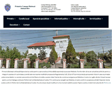 Tablet Screenshot of primariabalotesti.ro